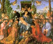 Altarpiece of the Rose Garlands Albrecht Durer